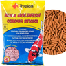 racao tropical koi goldfish colour sticks 90g bag